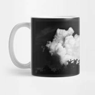 Black and White Storm Cloud Mug